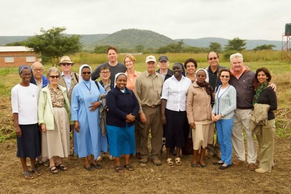 Our delegation with the Holy Rosary Sisters in Chipapa, Zambia