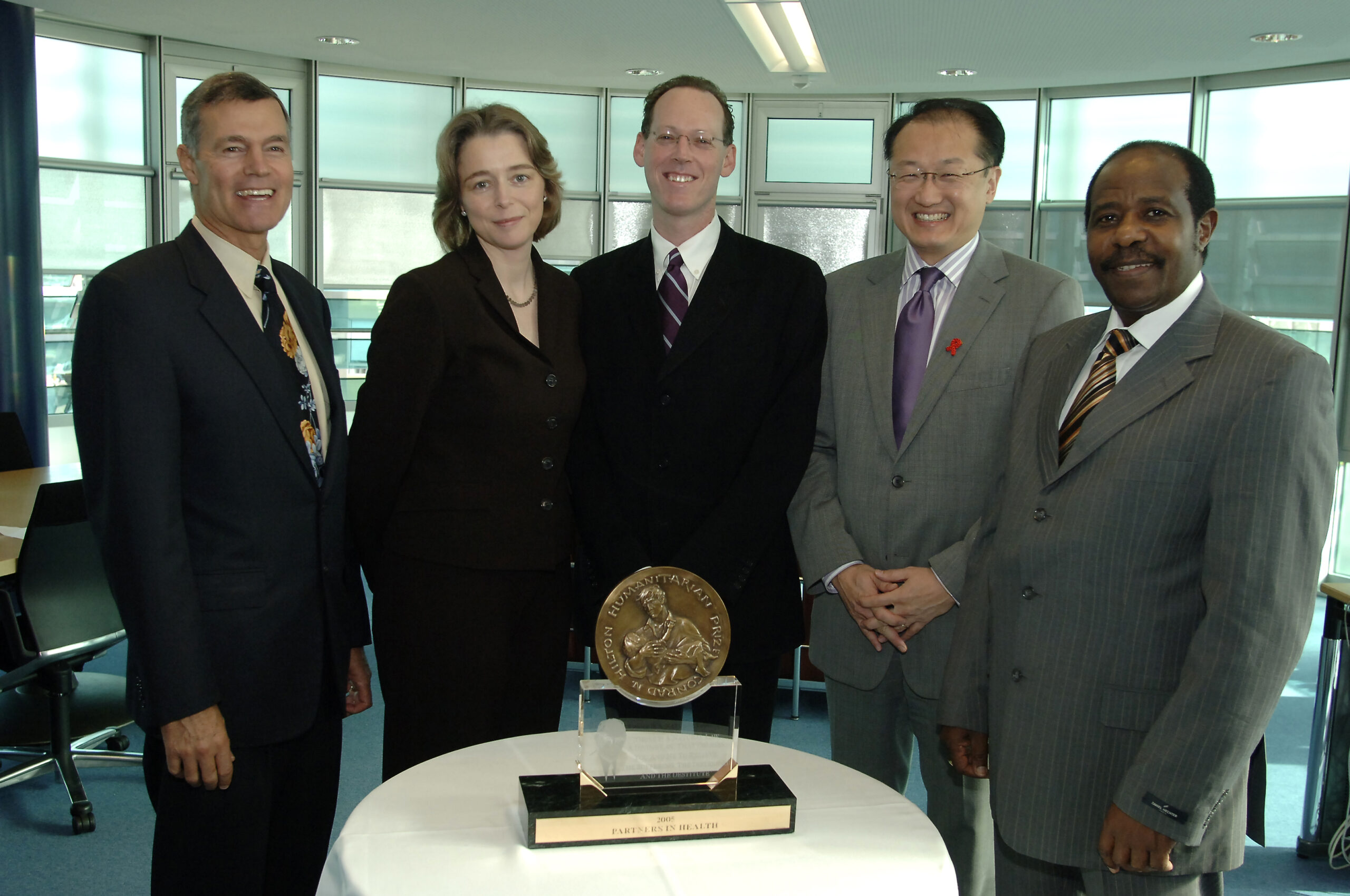 Image of 2005 Hilton Humanitarian Prize winner Partners In Health