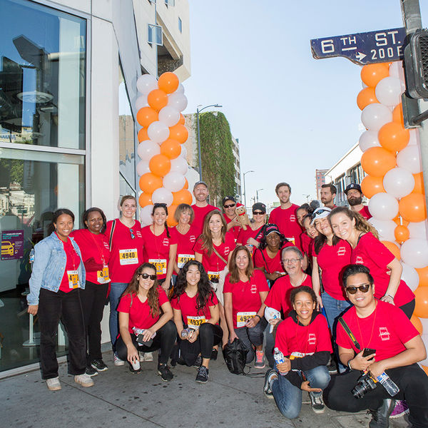 Hilton Foundation staff at Star Apartments